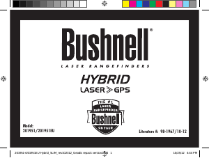 Manual de uso Bushnell 201325EU Medidor láser