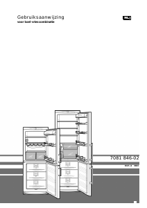 Handleiding Liebherr KGT 4066 Koel-vries combinatie