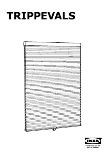 Посібник IKEA TRIPPEVALS Рулонна штора