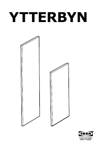 Manuale IKEA YTTERBYN Anta