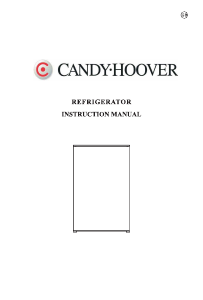 Manual Hoover HBOD 882 E Refrigerator