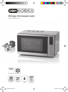 Handleiding OBH Nordica Omega Magnetron