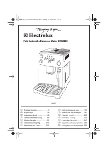 Руководство Electrolux ECG6200 Эспрессо-машина