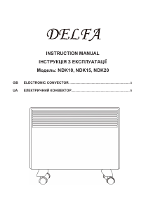 Handleiding Delfa NDK10 Kachel