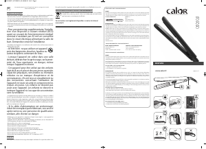 Handleiding Calor SF1512C0 Stijltang