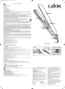 Handleiding Calor SF3122C0 Stijltang