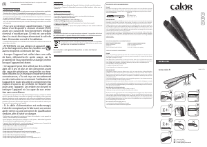 Mode d’emploi Calor SF4122C0 Lisseur