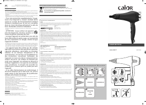 Bedienungsanleitung Calor CV7802C0 Haartrockner