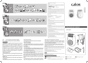 Mode d’emploi Calor EP1121C0 Epilateur