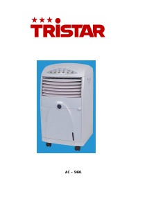 Manual Tristar AC-5491 Ar condicionado