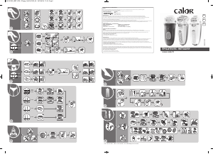 Mode d’emploi Calor EP8080C0 Epilateur