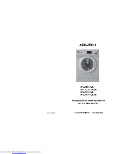 Manual Bush WM-1270TVE Washing Machine