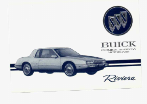 Manual Buick Riviera (1993)