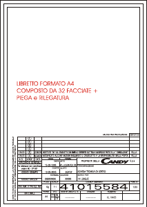 Manuale Candy CFU 2700 E Congelatore