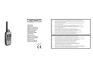 Manuale Topcom Protalker PT-1078 Ricetrasmittente