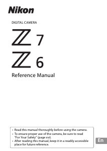 Manual Nikon Z7 Digital Camera