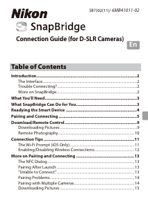 Manual Nikon SnapBridge App