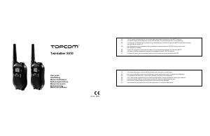 Manual de uso Topcom Twintalker 5010 Walkie talkie