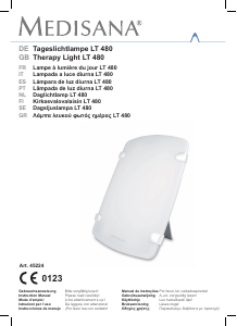 Manuale Medisana LT 480 Lampada di luce naturale del giorno