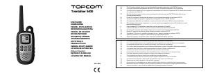 Manuál Topcom Twintalker 5400 Přenosná vysílačka