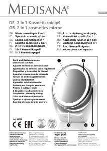 Manuál Medisana CM 835 Zrcadlo