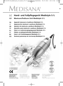 Manuale Medisana Medistyle L Set per manicure-pedicure