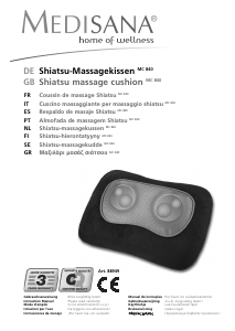 Bedienungsanleitung Medisana MC 840 Massagegerät