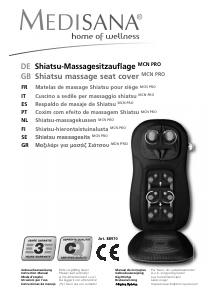 Manual Medisana MCN PRO Massajador