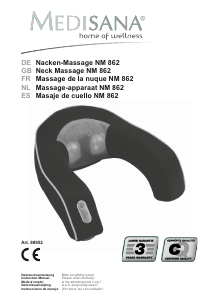 Manual Medisana NM 862 Massage Device
