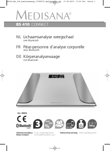 Handleiding Medisana BS 410 Connect Weegschaal