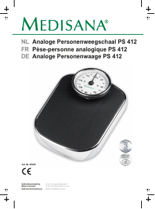 Handleiding Medisana PS 412 Weegschaal