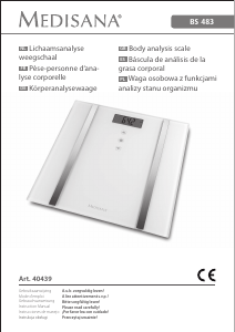 Manual Medisana BS 483 Scale