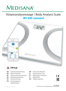Manual Medisana BS 445 Connect Scale
