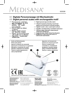 Manual de uso Medisana PS 405 Báscula