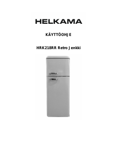 Bruksanvisning Helkama HRK218RR Retro Kyl-frys