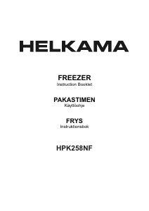 Handleiding Helkama HPK258NF Vriezer