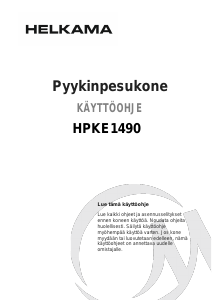 Käyttöohje Helkama HPKE1490 Pesukone