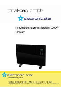 Manual Klarstein HT006GL Heater