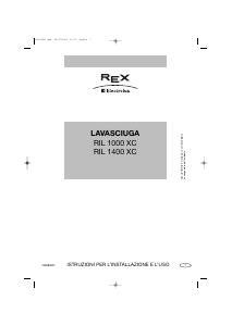 Manuale Electrolux-Rex RIL1000XC Lavasciuga