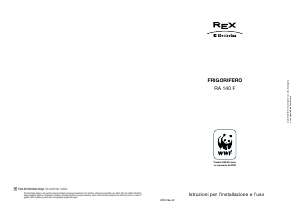 Manuale Electrolux-Rex RA140F Frigorifero