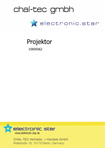 Bedienungsanleitung Klarstein YX4B Projektor