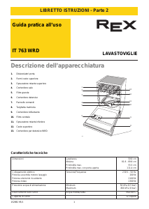 Manuale Rex IT763WRD Lavastoviglie