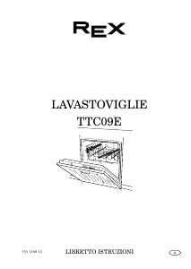 Manuale Rex TTC09E Lavastoviglie