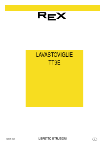 Manuale Rex TT9E Lavastoviglie