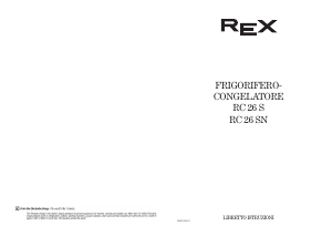 Manuale Rex RC26SN Frigorifero-congelatore