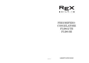Manuale Rex FI290SH Frigorifero-congelatore