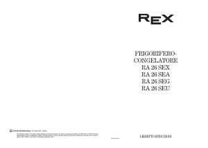 Manuale Rex RA26SEA Frigorifero-congelatore