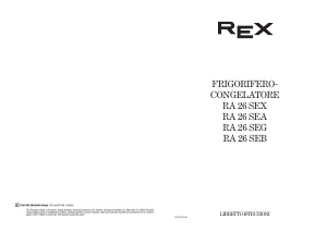 Manuale Rex RA26SEX Frigorifero-congelatore