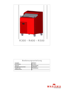 Bedienungsanleitung Wabäma R400 Brotschneidemaschine