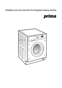 Manual Prima LPR730 Washing Machine